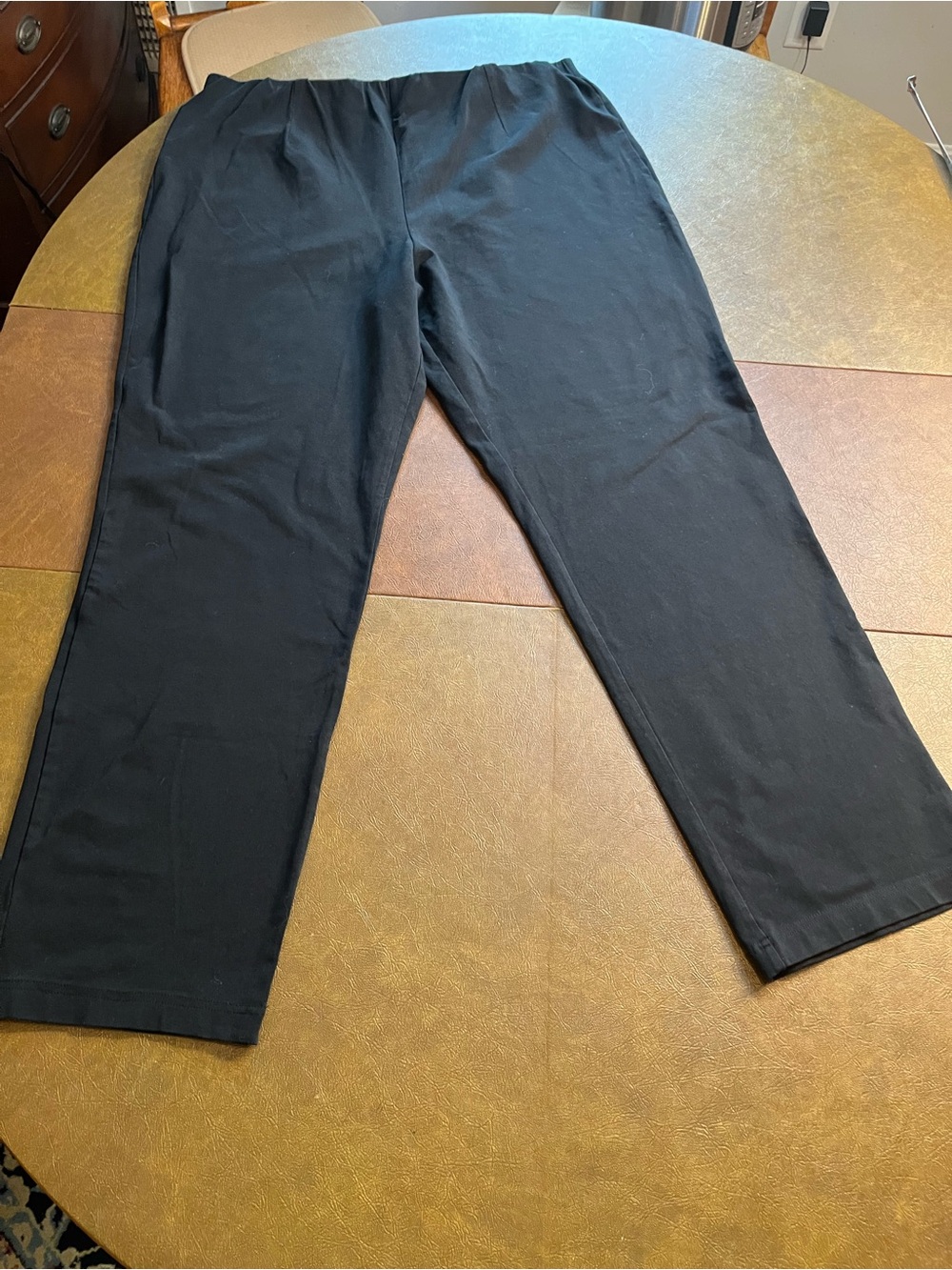 L.L. Bean Pants Women’s Perfect Fit Slim Stretch Pants Black Size 1X